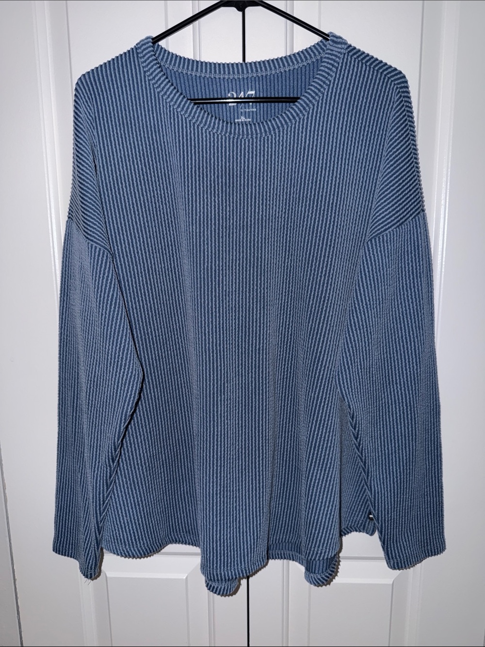 Maurices Blue Textured Top